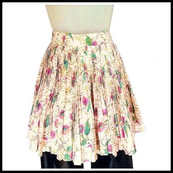 50s Vintage Atomic Pleated Half Apron Pinup Girl Photoshoot NWOT VFG - Picture 5 of 13